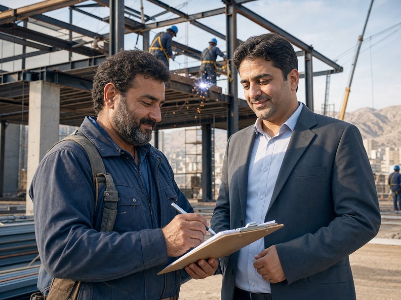 نحوه نگارش و اصول کلیدی قرارداد پیمانکاری جوشکاری و اسکلت بندی ساختمان جامع و کامل