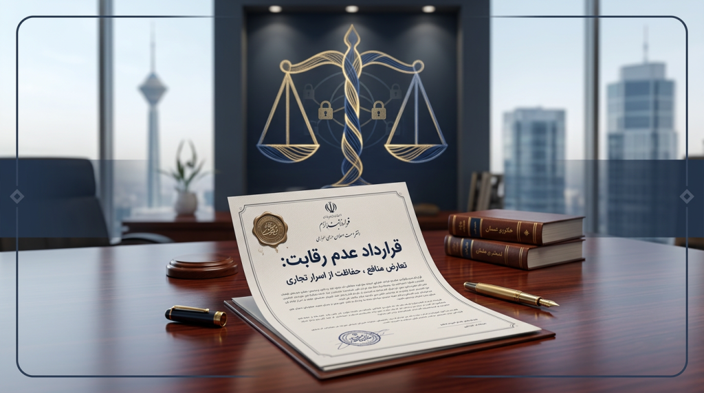 نحوه نگارش حقوقی قرارداد عدم رقابت و تعارض منافع جامع و کامل