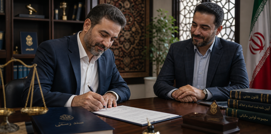فرم صلح‌نامه انتقال ملک چیست و چه نکاتی دارد