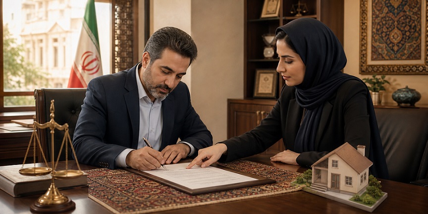 خرید و دانلود فرم قرارداد صلح عمری ملک جامع و کامل