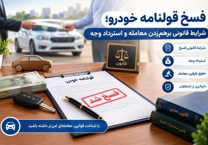 فسخ قولنامه خودرو؛ شرایط قانونی برهم‌زدن معامله و استرداد وجه و نکات حقوقی آن در آکادمی ایران کارگاه