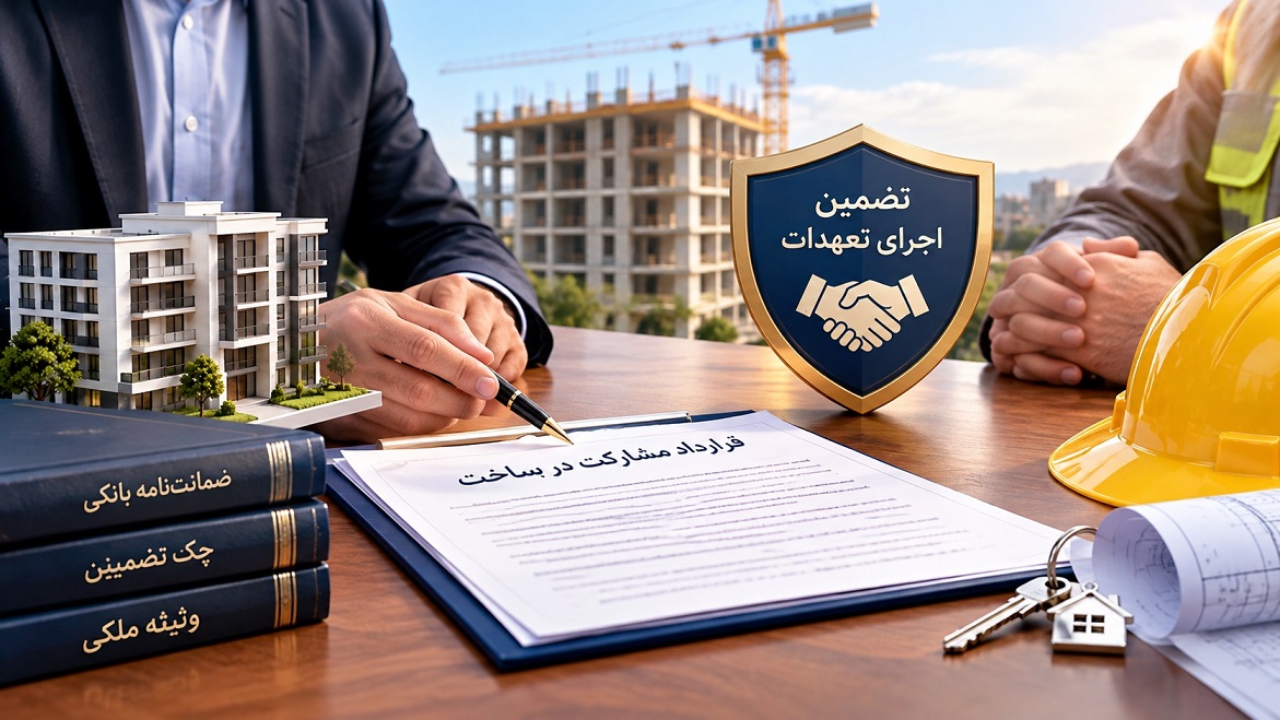 تضمین اجرای تعهدات سازنده در قرارداد مشارکت در ساخت؛ انواع و نکات مهم